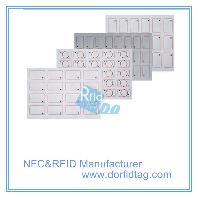 Proximity RFID 125KHz TK4100 Inlay prelam Sheet For Low Frequency ID Card